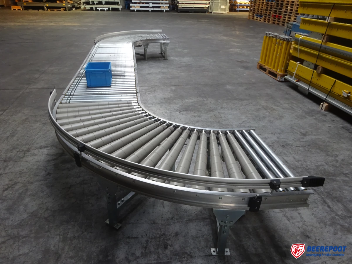 Rollenbaanbochten, drive